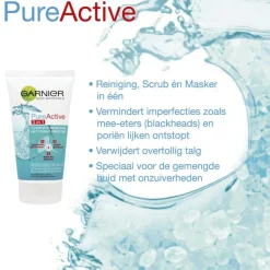 Sale Garnier PureActive 3-in-1 Complete Reiniging 150 ML