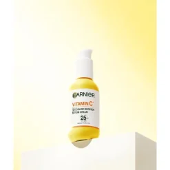 New Garnier SkinActive Serum Cream Vitamine C SPF 25 50 ML