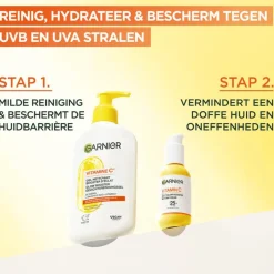 New Garnier SkinActive Serum Cream Vitamine C SPF 25 50 ML