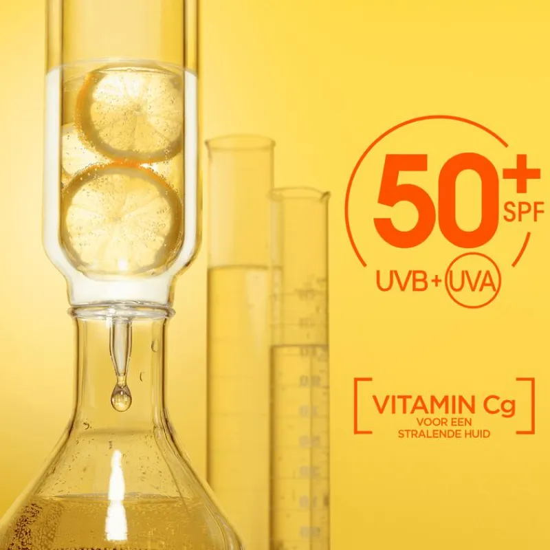 Sale Garnier SkinActive Vitamine C Glowy UV fluid met SPF50 40ML