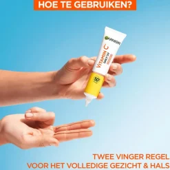 Sale Garnier SkinActive Vitamine C Glowy UV fluid met SPF50 40ML