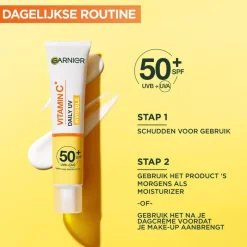Outlet Garnier Vitamine C Daily UV Anti-pigmentvlekken Fluid SPF50 40 ML