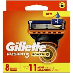 Hot Gillette Fusion5 Power Navulmesjes 8 Stuks