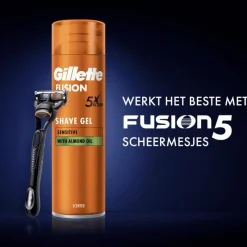 Hot Gillette Fusion Scheergel Gevoelige Huid 200 ML