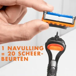 Discount Gillette Fusion5 Scheersysteem Met 2 Navulmesjes