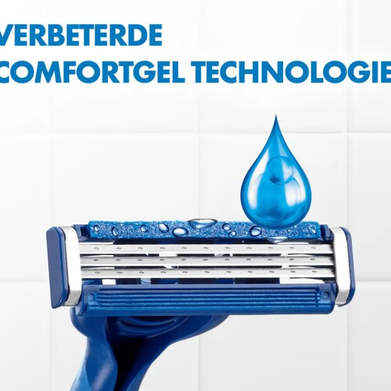 Gillette Sensor3 Comfort Wegwerpmesjes 4+2 stuks