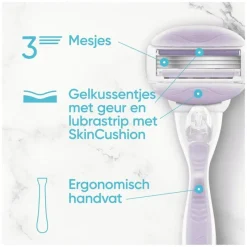 Best Gillette Venus ComfortGlide Breeze Scheersysteem + 2 Navulmesjes