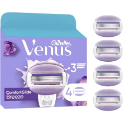 Sale Gillette Venus ComfortGlide Breeze Navulmesjes 4 Stuks