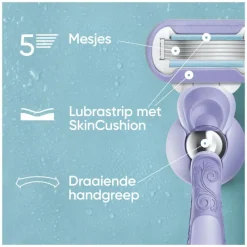 Best Gillette Venus Deluxe Smooth Swirl Navulmesjes 3 Stuks