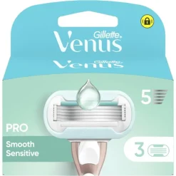 Clearance Gillette Venus Deluxe Smooth Sensitive Navulmesjes 3 Stuks