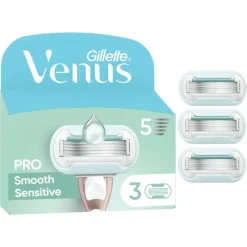 Clearance Gillette Venus Deluxe Smooth Sensitive Navulmesjes 3 Stuks