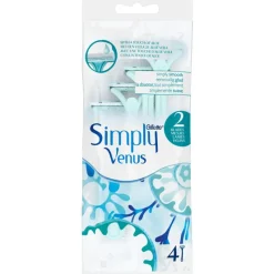 New Gillette Venus Simply 2 Wegwerpmesjes 4 Stuks