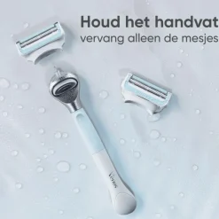 Sale Satin Care Gillette Venus Voor Huid en Schaamhaar Scheersysteem + Exfoliant
