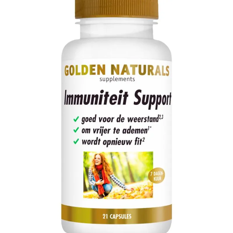 New Golden Naturals Immuniteit Support 21 caps