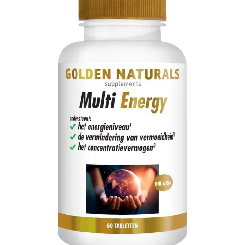Best Golden Naturals Multi Energy Tabletten 60 stuks