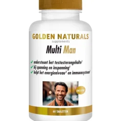Discount Golden Naturals Multi Man Tabletten 60 stuks
