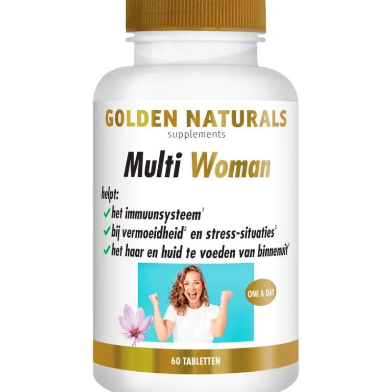 Clearance Golden Naturals Multi Woman Tabletten 60 stuks