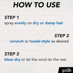 New Got2b Beach Matt Texturizing Salt Spray 200 ML