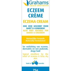 Online Grahams Natural Eczeem Creme 75 GR