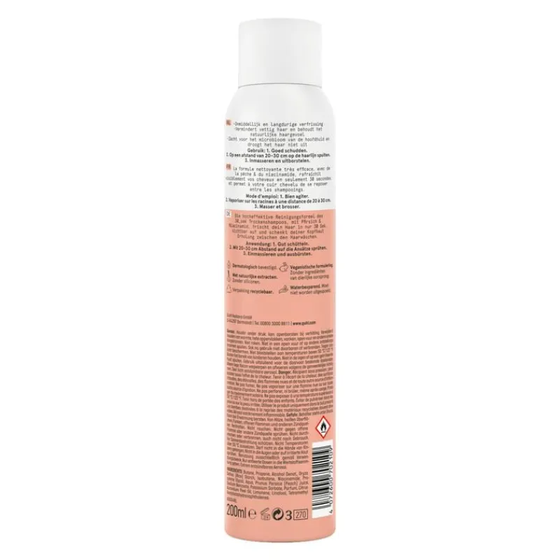 Outlet Guhl 30sec Droogshampoo Fruitige Frisheid 200ml