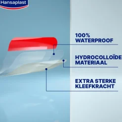 Online Hansaplast Second Skin Protection Waterproof en Transparante XL Eilandpleisters 3 stuks