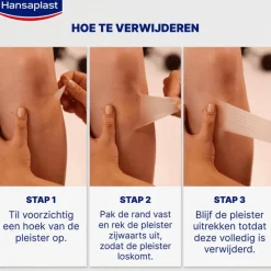 Online Hansaplast Second Skin Protection Waterproof en Transparante XL Eilandpleisters 3 stuks