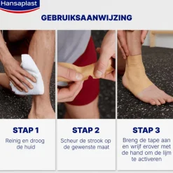 Hansaplast Sport Tape Breed 3,75 CM x 15 M