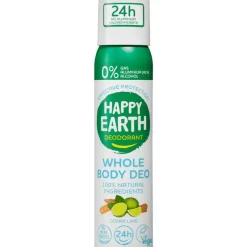 Discount Happy Earth 100% Natural Whole Body Deo Spray Cedar Lime 100ML