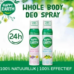 Best Happy Earth 100% Natural Whole Body Deo Spray Lavender Ylang 100ML