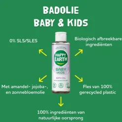 Sale Happy Earth 100% Natuurlijke Baby & Kids Bad Olie 150 ml