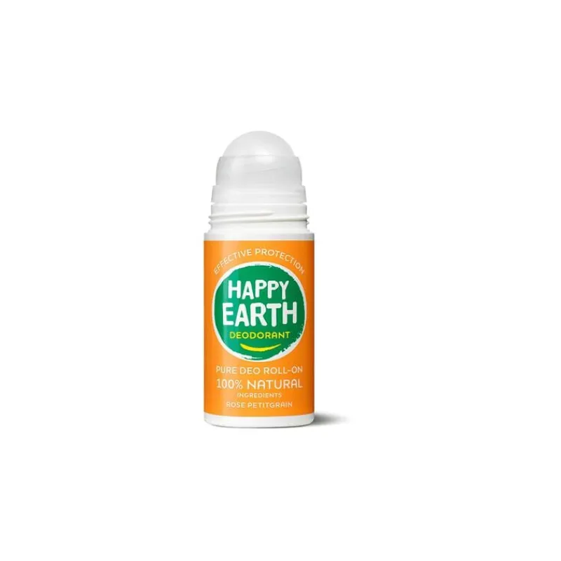 Best Happy Earth 100% Natuurlijke Rose Petitgrain Deodorant Roller 75 ML