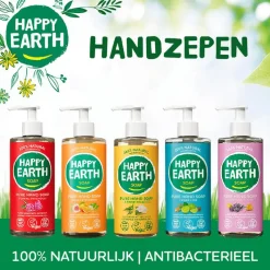 Online Happy Earth 100% Natuurlijke Cedar Lime Handzeep 300 ML