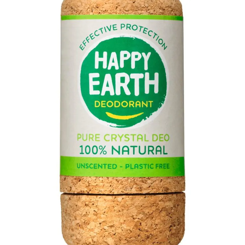 New Happy Earth 100% Natuurlijke Unscented Crystal Deodorant 90 gram