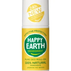 Clearance Happy Earth 100% Natuurlijke Jasmine Ho Wood Deodorant Roller 75 ML