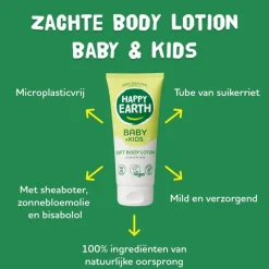 Clearance Happy Earth Zachte Body Lotion Baby & Kids