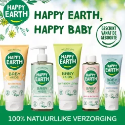 Best Happy Earth Zeepvrije Shampoo Baby & Kids 200 ml