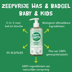Online Happy Earth Zeepvrije Was & Badgel Baby & Kids 300 ml