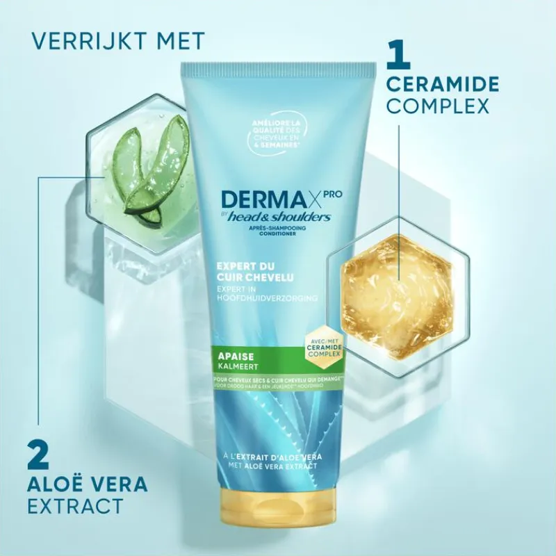 Clearance Head and Shoulders Head & Shoulders Derma X Pro Kalmeert Anti-Roos Conditioner 220 ML