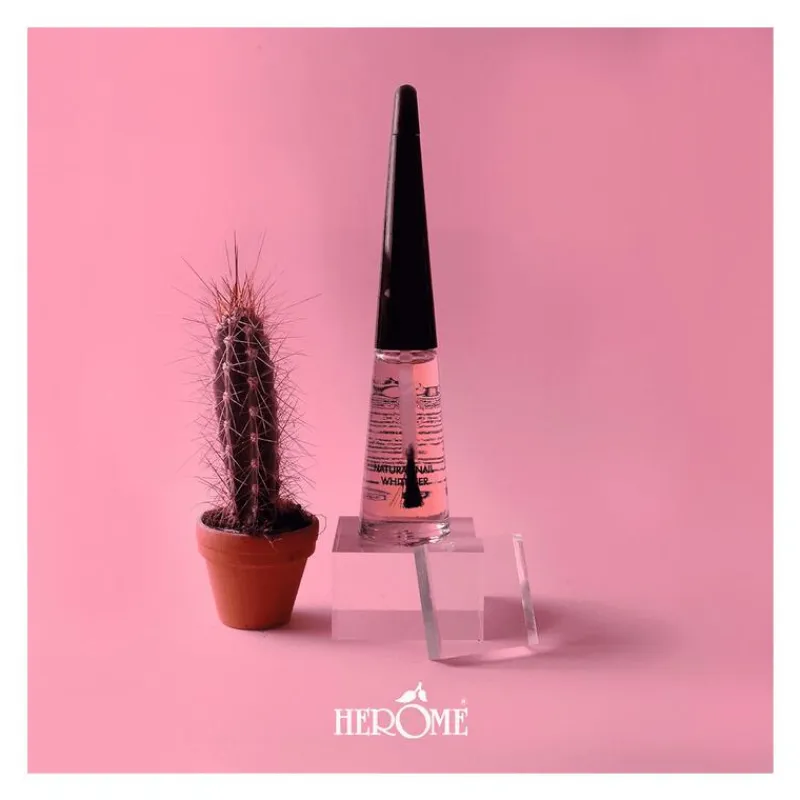 Hot Herôme Herome Natural Nail Whitener Pink Glow 10 ML