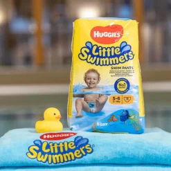 Hot Huggies Little Swimmers Zwemluiers - Maat 5-6 Medium (12 Tot 18 kg) 11 stuks
