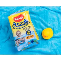 Hot Huggies Little Swimmers Zwemluiers - Maat 5-6 Medium (12 Tot 18 kg) 11 stuks