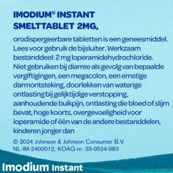 Hot Imodium ® Instant 2 MG 10 Smelttabletten