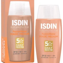 Hot ISDIN Fusion Water Color Zonnebrand Gezicht Medium SPF50 50 ML