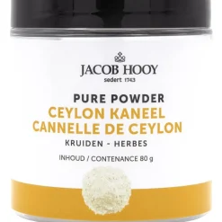 Jacob Hooy Pure Powder Ceylon Kaneel 80 GR