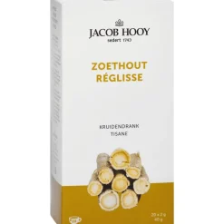 Hot Jacob Hooy Zoethout Thee Zakjes 20 stuks