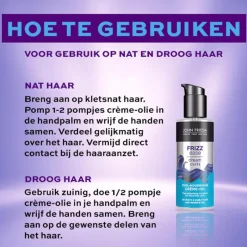 Clearance John Frieda Frizz Ease Dream Curls Crème Oil Voor Pluizig Haar 100 ML