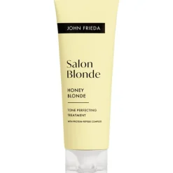 Hot John Frieda Salon Blonde Tone Perfecting Treatment Honey Blonde 120 ML