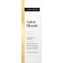 Hot John Frieda Salon Blonde Tone Perfecting Treatment Honey Blonde 120 ML