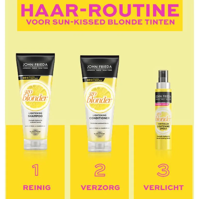 Outlet John Frieda Sheer Blonde Go Blonder Lightening Spray 100 ML