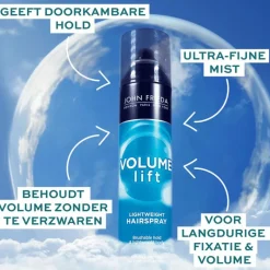 Hot John Frieda Volume Lift Hairspray 250 ML